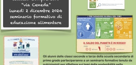 Seminario formativo Educazione alimentare alunni delle seconde e terze classi scuola secondaria di I grado